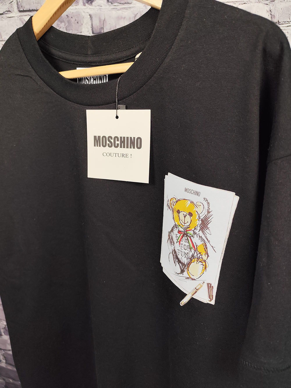 Camiseta Oversize Moschino