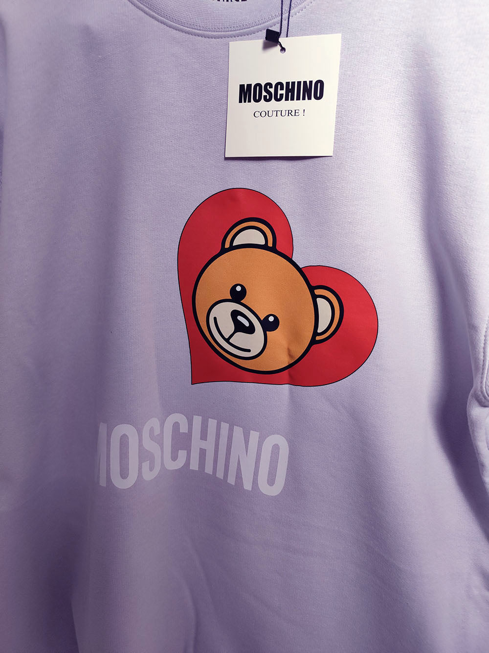 Sudadera Moschino Lila